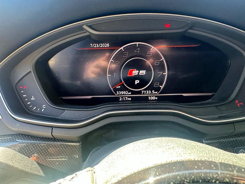 Продаж на аукціоні авто 2018 Audi S5, vin: WAUC4CF51JA083954, номер лоту: 63612406