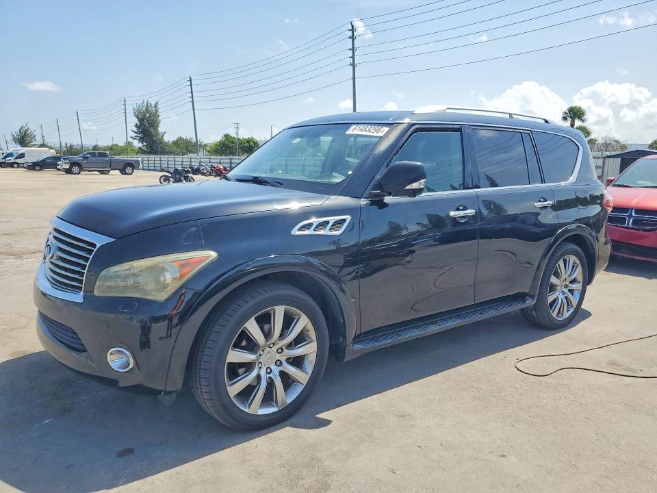 61483296 :رقم المزاد ، JN8AZ2NF9C9515165 vin ، 2012 Infiniti Qx56 مزاد بيع