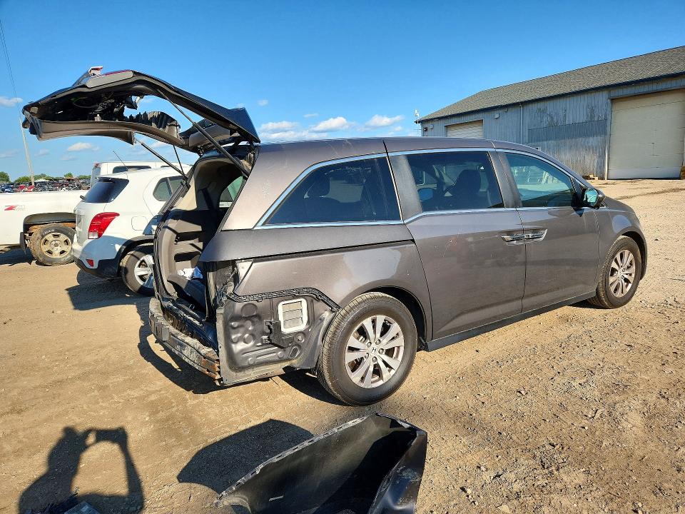 2016 Honda Odyssey მანქანა იყიდება აუქციონზე, vin: 5FNRL5H67GB011660, აუქციონის ნომერი: 62018046