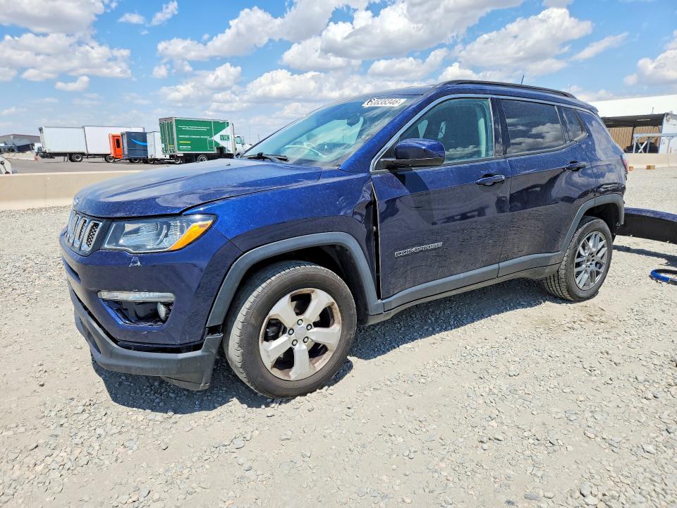 Auction sale of the 2019 Jeep Compass, vin: 3C4NJDBB3KT628679, lot number: 60838346