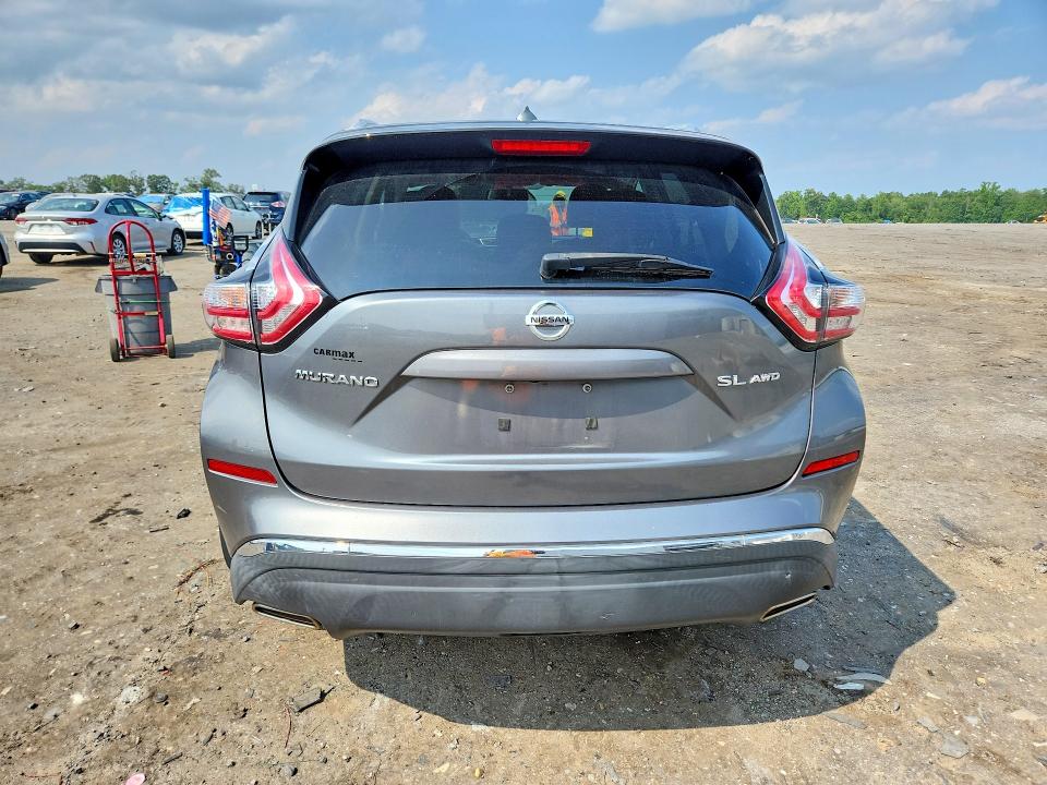 2015 Nissan Murano მანქანა იყიდება აუქციონზე, vin: 5N1AZ2MH3FN262835, აუქციონის ნომერი: 61745776