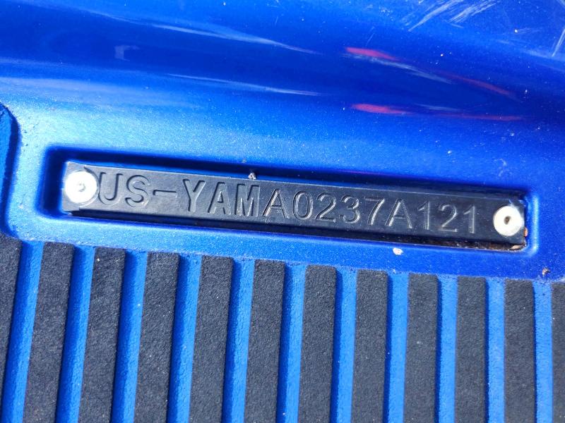 59729736 :رقم المزاد ، USYAMA0237A121 vin ، 2021 Yam Vx Deluxe مزاد بيع