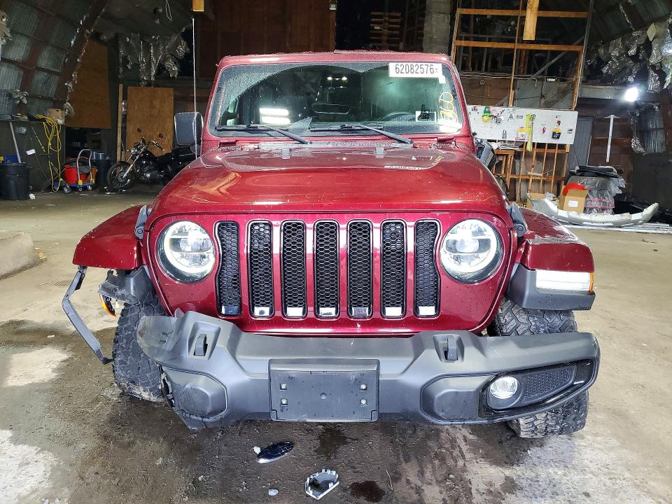 62082576 :رقم المزاد ، 1C4HJXEG3NW105327 vin ، 2022 Jeep Wrangler Unlimited مزاد بيع