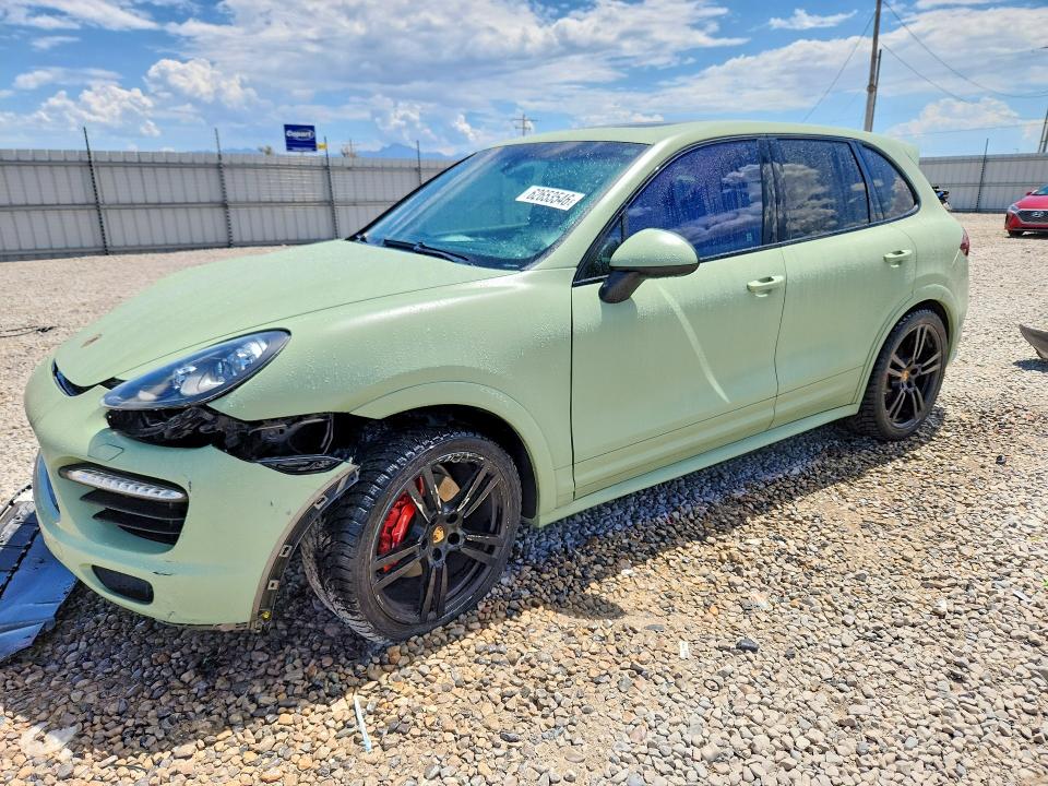 62653546 :رقم المزاد ، WP1AD2A27ELA78087 vin ، 2014 Porsche Cayenne مزاد بيع