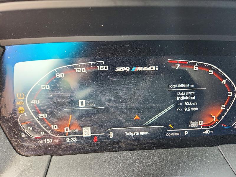 2020 Bmw Z4 მანქანა იყიდება აუქციონზე, vin: WBAHF9C06LWW80843, აუქციონის ნომერი: 85964345