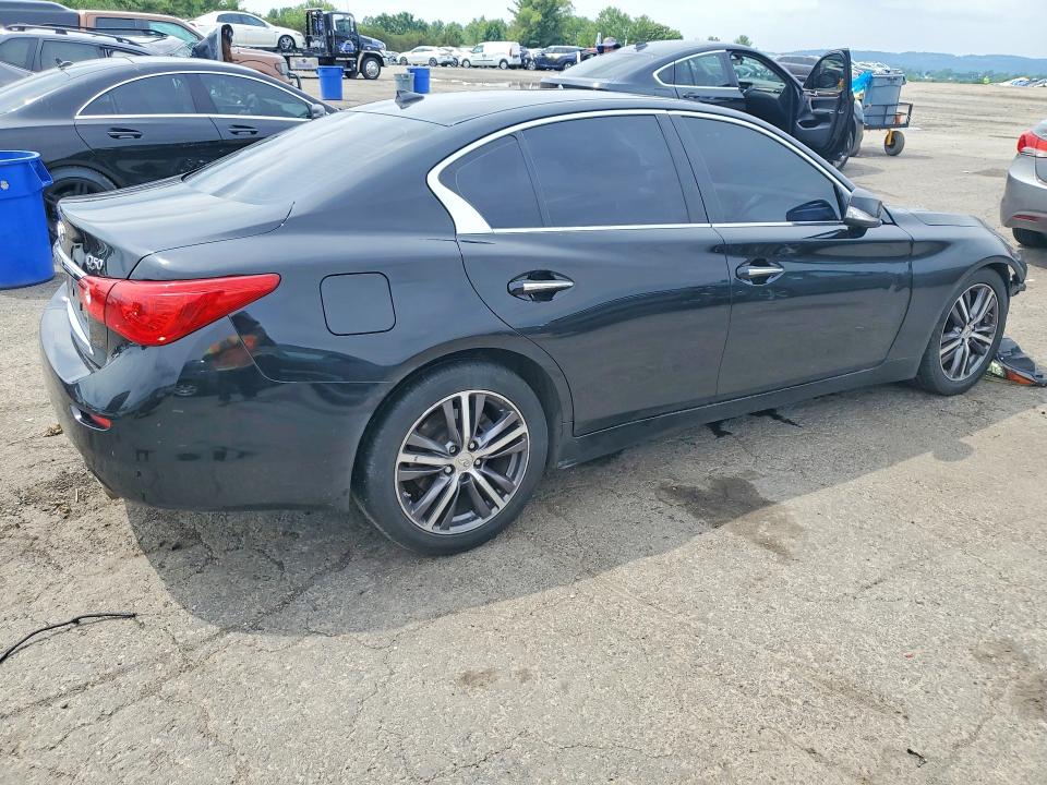 Продажа на аукционе авто 2014 Infiniti Q50, vin: JN1BV7AR3EM688708, номер лота: 59738226