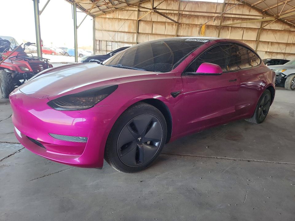 2020 Tesla Model 3 მანქანა იყიდება აუქციონზე, vin: 5YJ3E1EA1LF799752, აუქციონის ნომერი: 63024366
