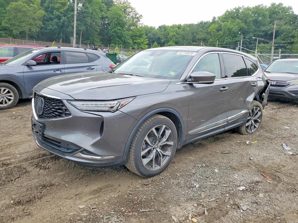 2022 Acura Mdx მანქანა იყიდება აუქციონზე, vin: 5J8YE1H4XNL014139, აუქციონის ნომერი: 62710526