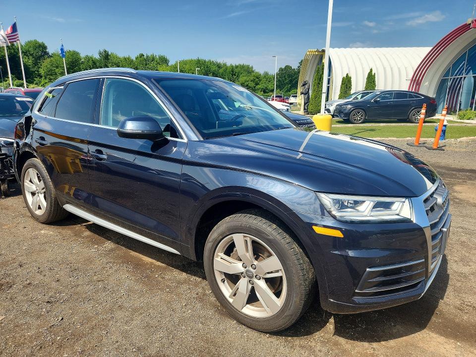 2018 Audi Q5 მანქანა იყიდება აუქციონზე, vin: WA1BNAFY1J2059314, აუქციონის ნომერი: 58772296
