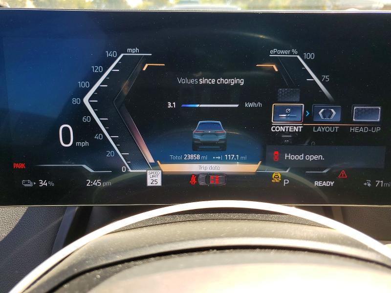 Продаж на аукціоні авто 2024 Bmw Ix, vin: WB523CF07RCR74252, номер лоту: 62262576