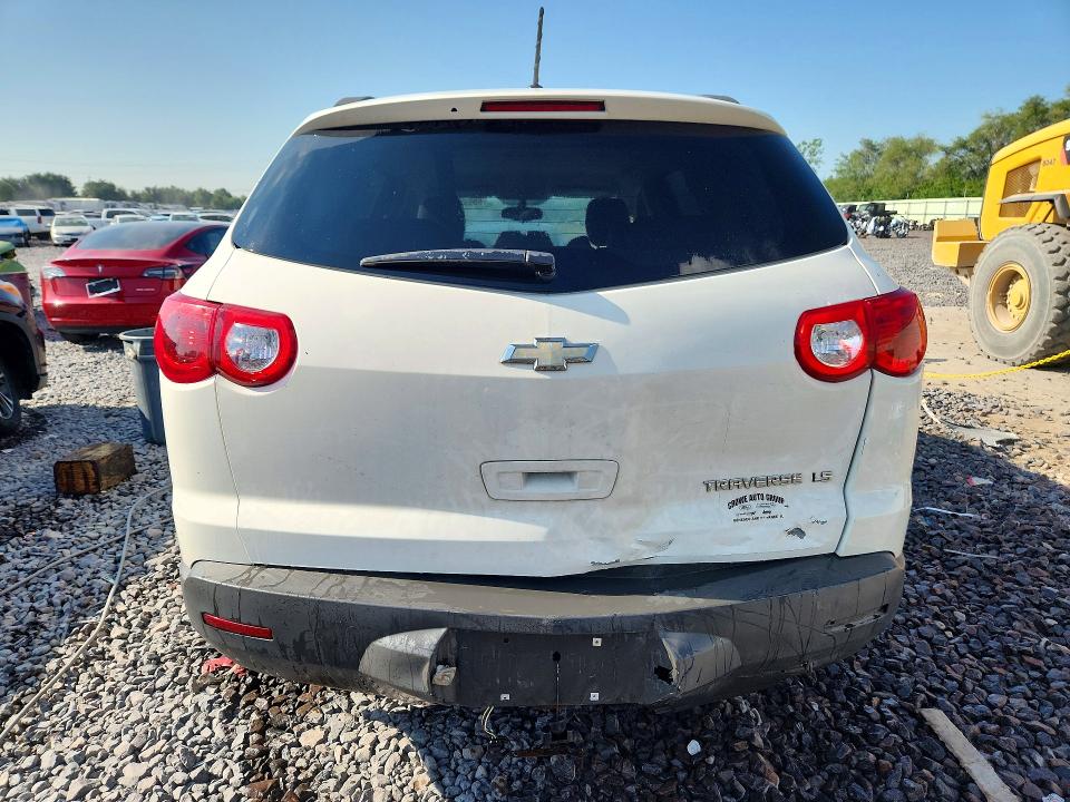 2011 Chevrolet Traverse მანქანა იყიდება აუქციონზე, vin: 1GNKRFEDXBJ260309, აუქციონის ნომერი: 60933066