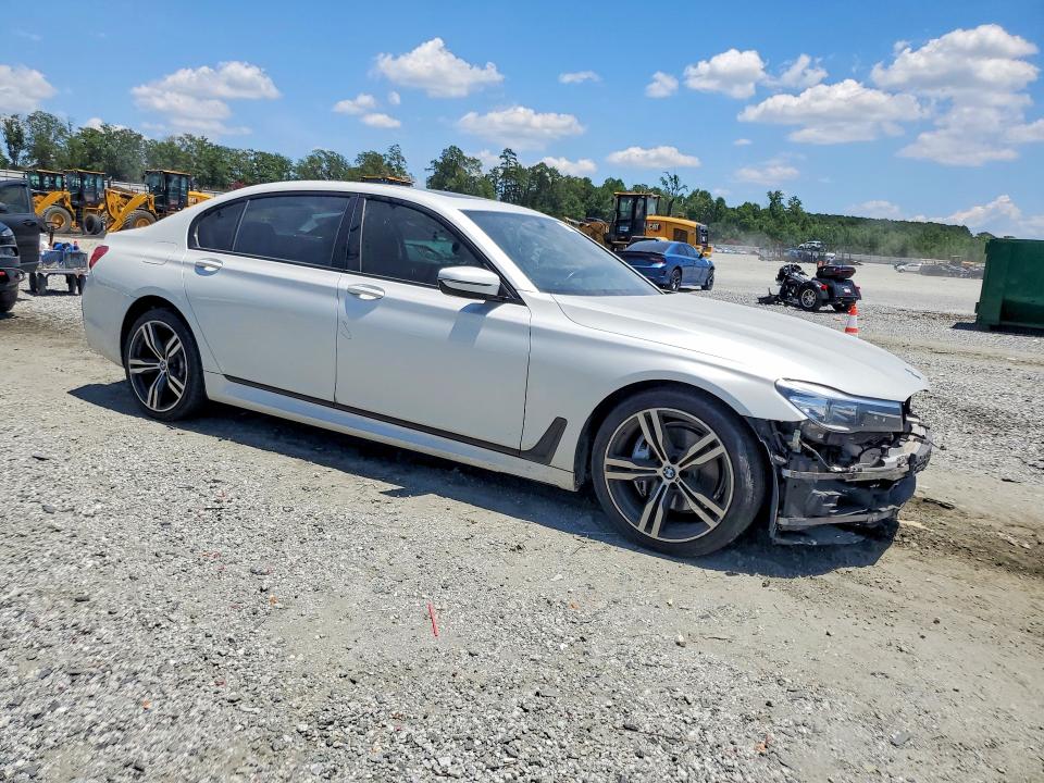 2018 Bmw 740 მანქანა იყიდება აუქციონზე, vin: WBA7E2C54JG742183, აუქციონის ნომერი: 61148286