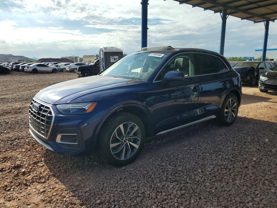 61909466 :رقم المزاد ، WA1AAAFY0M2032553 vin ، 2021 Audi Q5 مزاد بيع