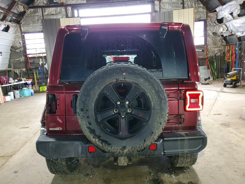 62082576 :رقم المزاد ، 1C4HJXEG3NW105327 vin ، 2022 Jeep Wrangler Unlimited مزاد بيع