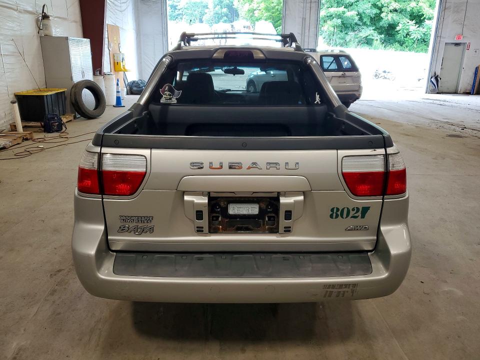 2006 Subaru Baja მანქანა იყიდება აუქციონზე, vin: 4S4BT62C867100126, აუქციონის ნომერი: 60379736