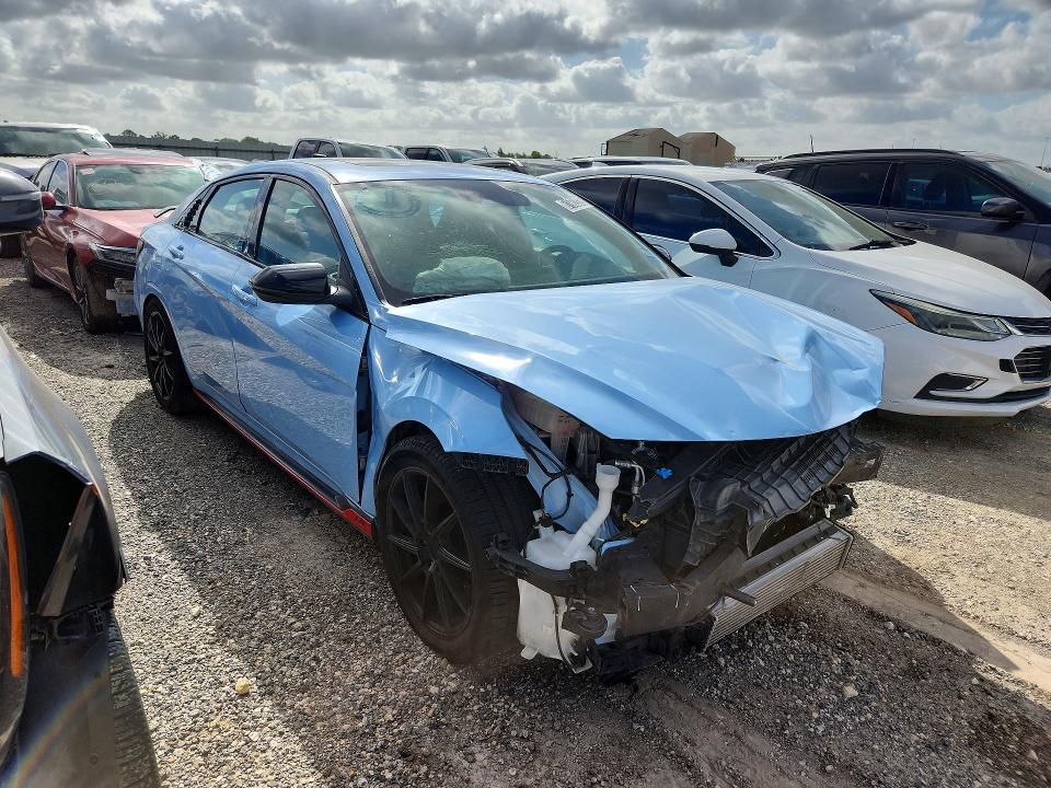 Продажа на аукционе авто 2023 Hyundai Elantra N, vin: KMHLW4AK9PU015016, номер лота: 61962826