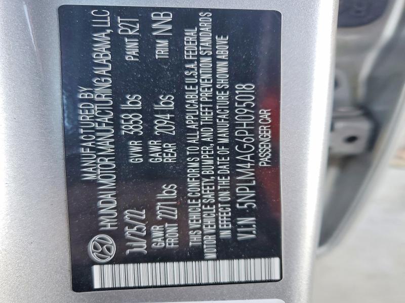 61615746 :رقم المزاد ، 5NPLM4AG6PH095018 vin ، 2023 Hyundai Elantra مزاد بيع