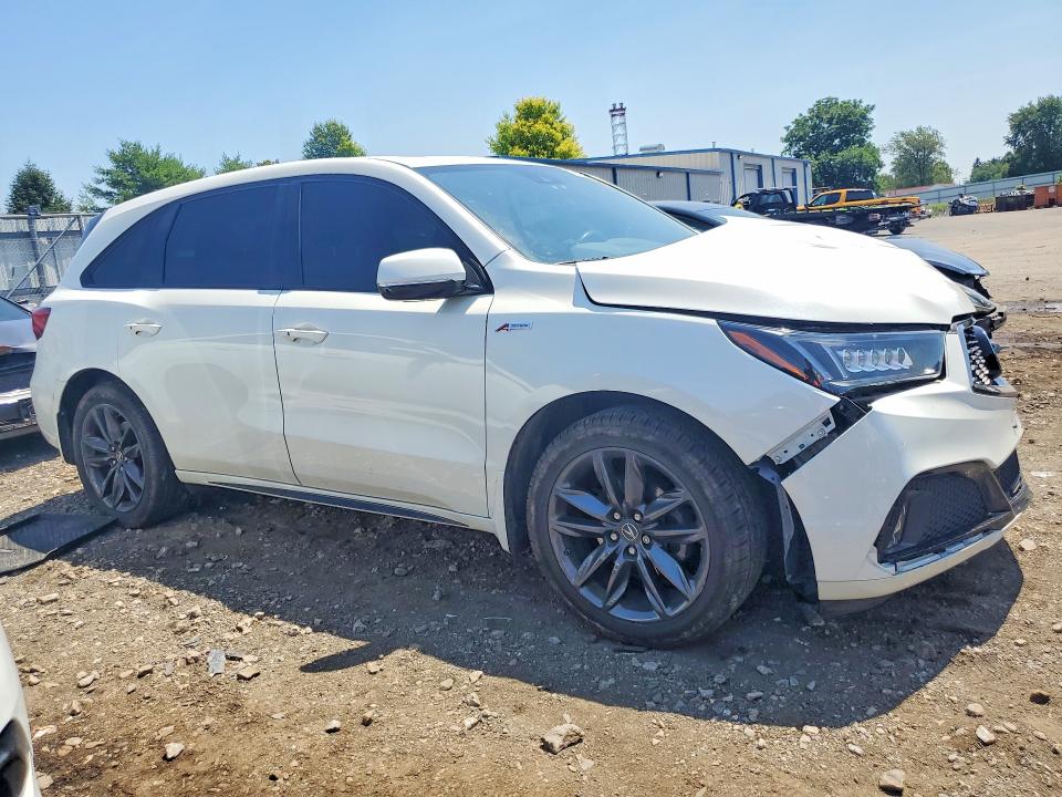 2020 Acura Mdx მანქანა იყიდება აუქციონზე, vin: 5J8YD4H07LL024593, აუქციონის ნომერი: 60849406