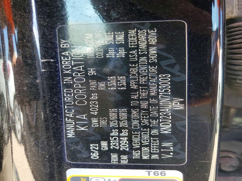 Продажа на аукционе авто 2022 Kia Soul, vin: KNDJ23AU1N7153003, номер лота: 60042376