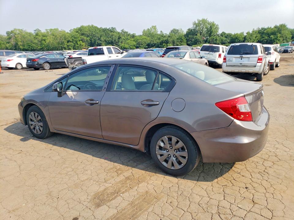 Продажа на аукционе авто 2012 Honda Civic, vin: 2HGFB2F58CH578609, номер лота: 61054406