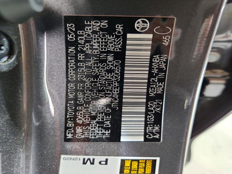 Продаж на аукціоні авто 2023 Toyota Corolla, vin: JTNC4MBE9P3206570, номер лоту: 60037086