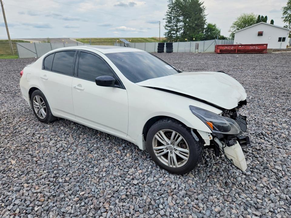 2010 Infiniti G37 Sedan მანქანა იყიდება აუქციონზე, vin: JN1CV6AR8AM252431, აუქციონის ნომერი: 62490236