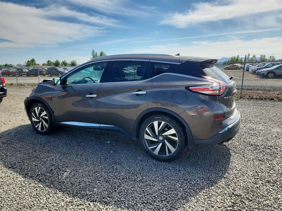Aukcja sprzedaży 2015 Nissan Murano, vin: 5N1AZ2MH2FN258209, numer aukcji: 59674166