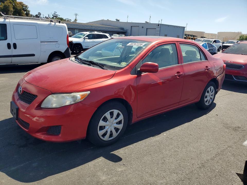 59767226 :رقم المزاد ، 1NXBU4EE0AZ349707 vin ، 2010 Toyota Corolla مزاد بيع