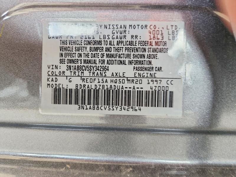 Продаж на аукціоні авто 2025 Nissan Sentra, vin: 3N1AB8CV5SY342964, номер лоту: 59812126