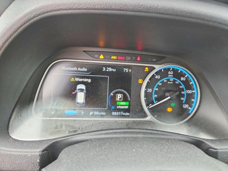61339896 :رقم المزاد ، 1N4AZ1CP3KC306027 vin ، 2019 Nissan Leaf مزاد بيع