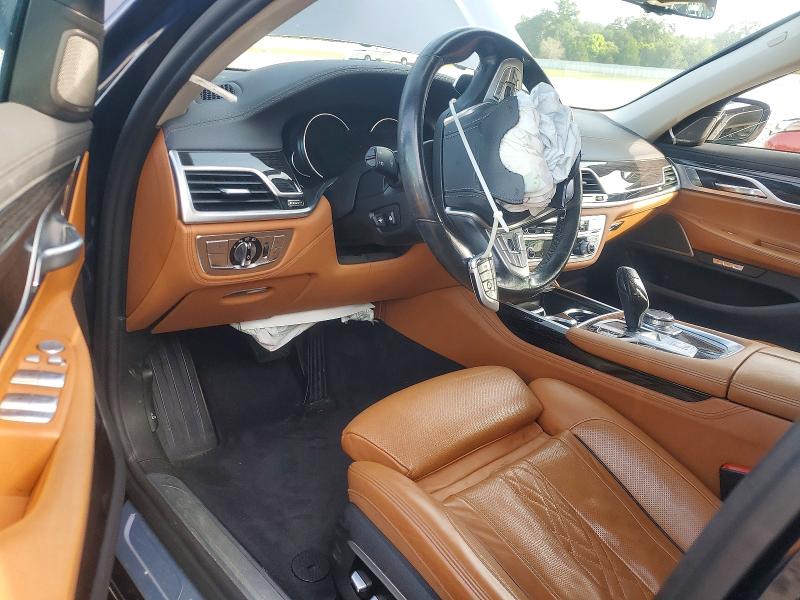 2017 Bmw 750 მანქანა იყიდება აუქციონზე, vin: WBA7F2C55HG422684, აუქციონის ნომერი: 60595306