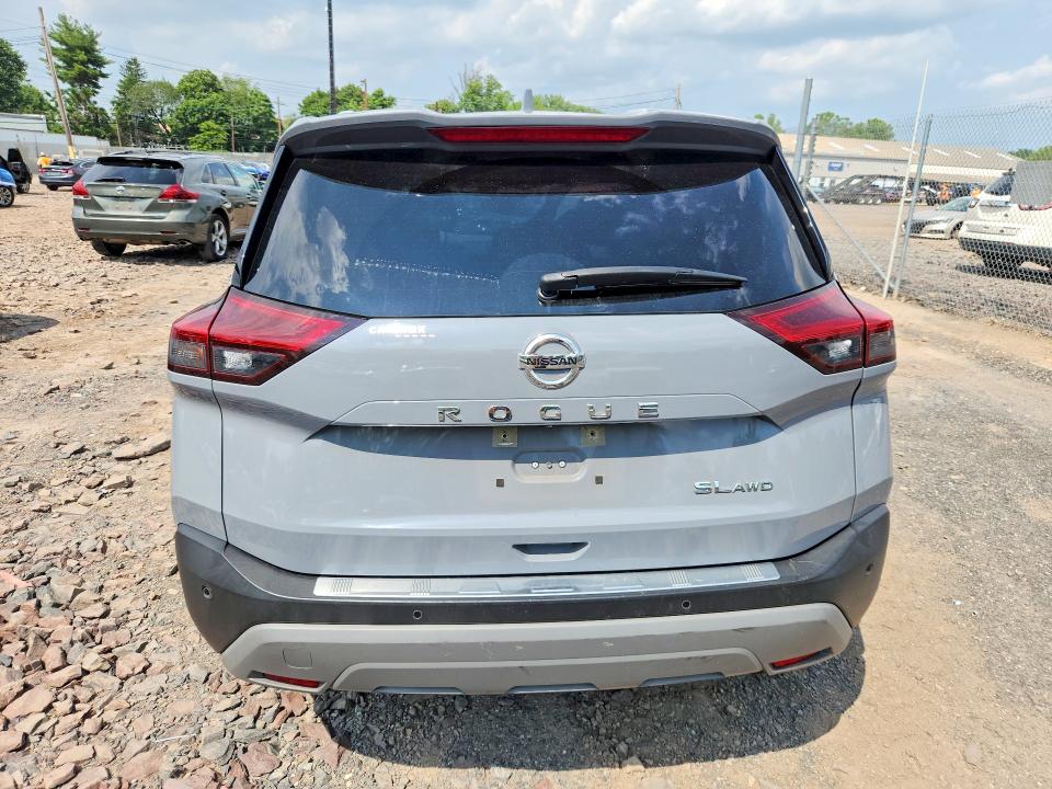 59585136 :رقم المزاد ، JN8AT3CB4MW203314 vin ، 2021 Nissan Rogue مزاد بيع