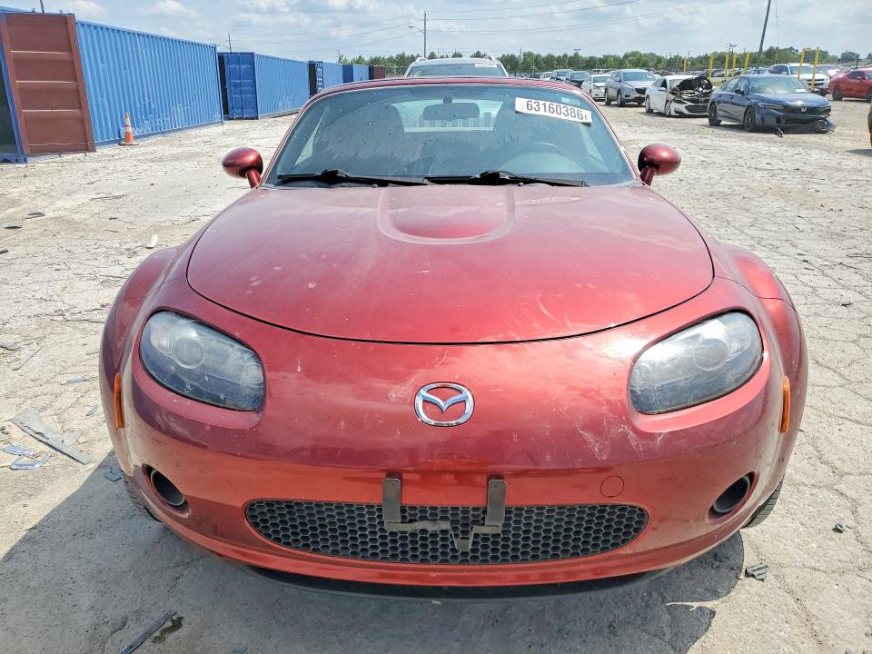 2008 Mazda Mx-5 Miata მანქანა იყიდება აუქციონზე, vin: JM1NC25F180153925, აუქციონის ნომერი: 63160386