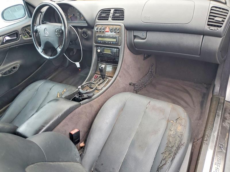 2001 Mercedes-benz Clk მანქანა იყიდება აუქციონზე, vin: WDBLK70G81T056523, აუქციონის ნომერი: 60815746