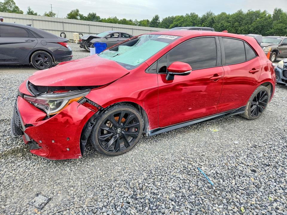 61187446 :رقم المزاد ، JTND4MBE6M3108659 vin ، 2021 Toyota Corolla Hatchback مزاد بيع