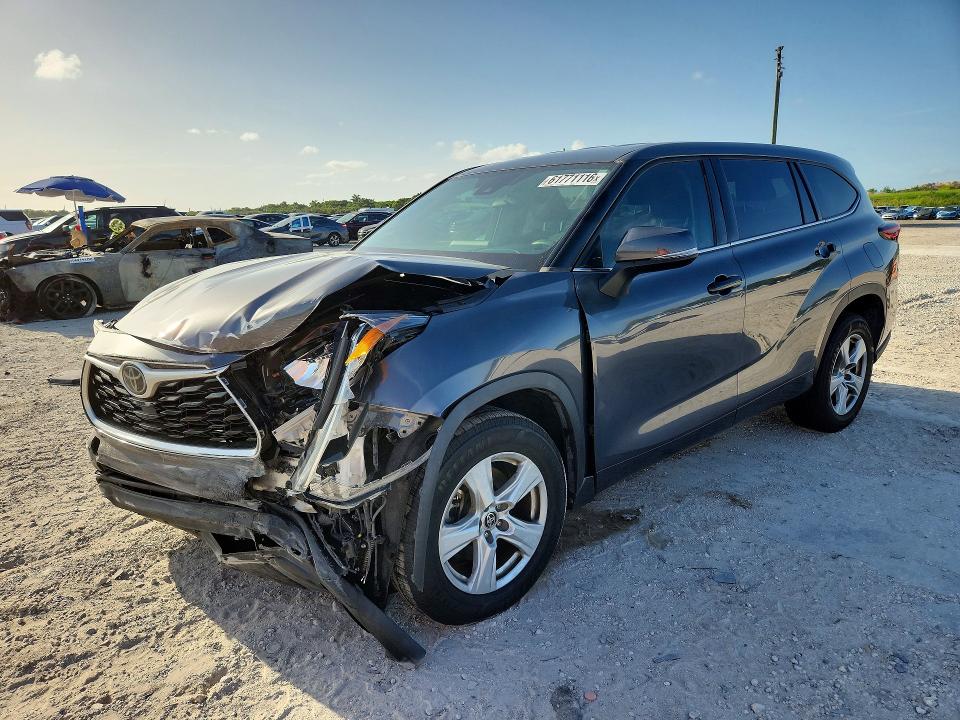 Aukcja sprzedaży 2020 Toyota Highlander, vin: 5TDCZRAH7LS509855, numer aukcji: 61771116
