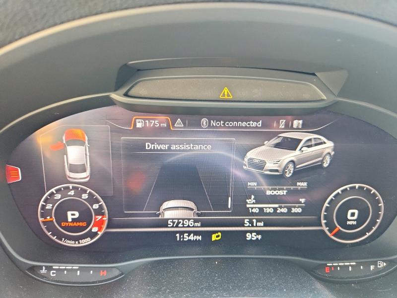 2017 Audi S3 მანქანა იყიდება აუქციონზე, vin: WAUF1GFF0H1042067, აუქციონის ნომერი: 57722896