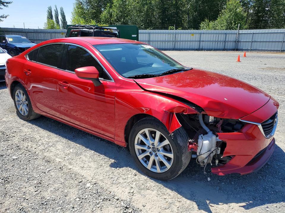 2015 Mazda 6 მანქანა იყიდება აუქციონზე, vin: JM1GJ1U64F1175323, აუქციონის ნომერი: 59913766