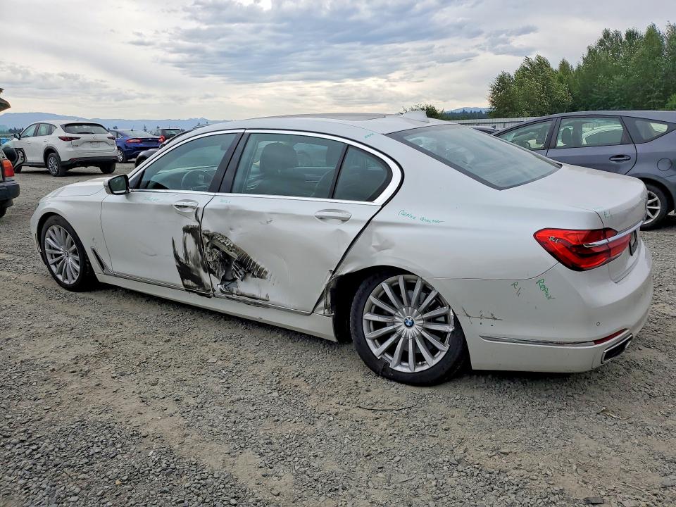 Aukcja sprzedaży 2016 Bmw 740, vin: WBA7E2C53GG504155, numer aukcji: 61200496