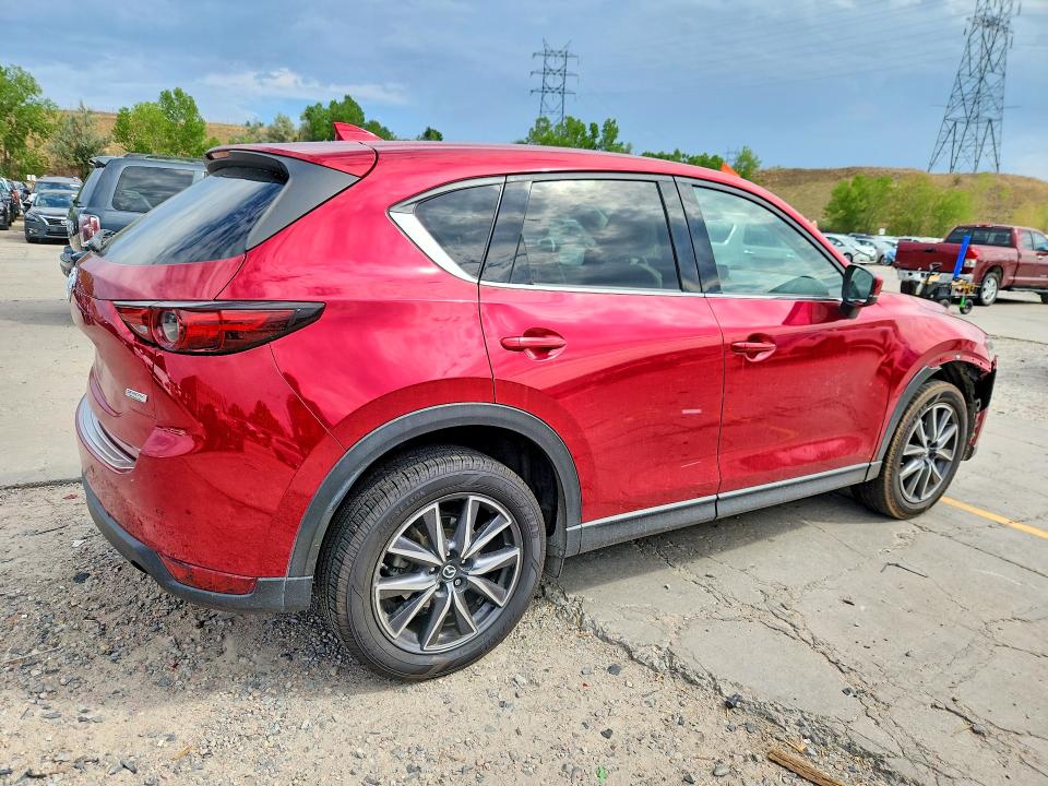 Продажа на аукционе авто 2018 Mazda Cx-5, vin: JM3KFADM9J0340704, номер лота: 62119516