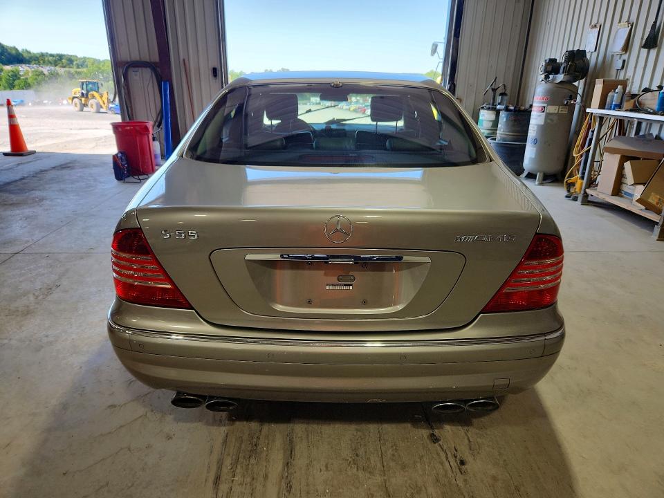 62439166 :رقم المزاد ، WDBNG74J25A450309 vin ، 2005 Mercedes-benz S مزاد بيع