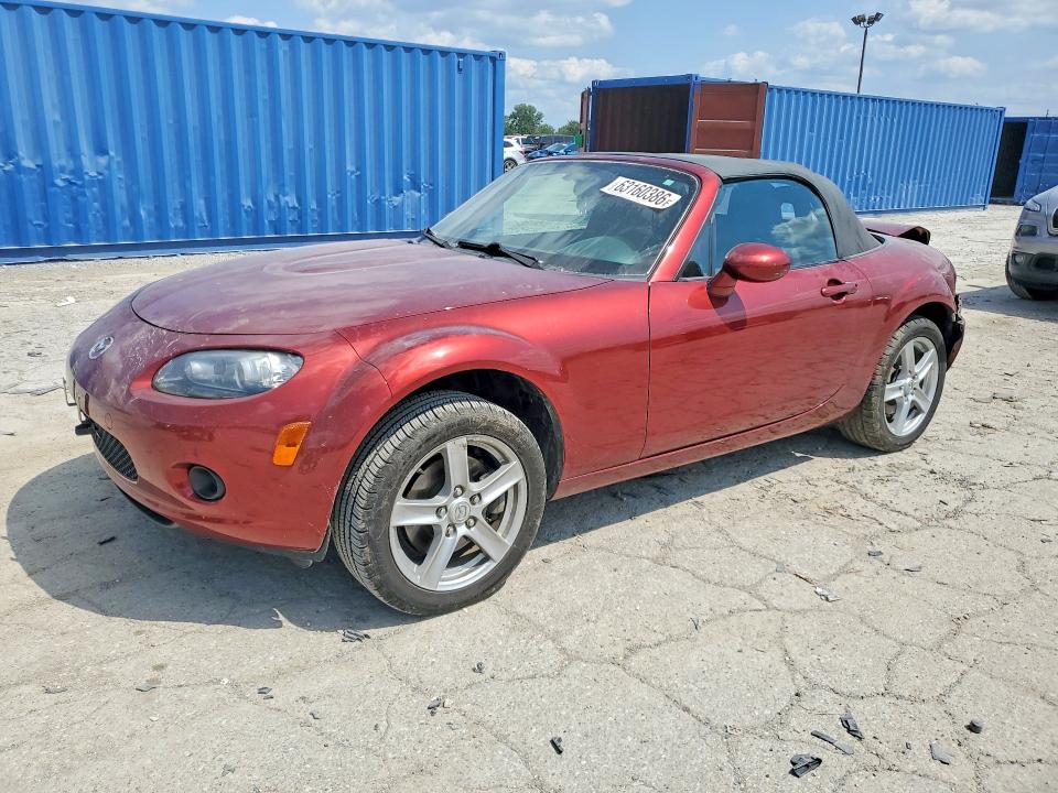 2008 Mazda Mx-5 Miata მანქანა იყიდება აუქციონზე, vin: JM1NC25F180153925, აუქციონის ნომერი: 63160386