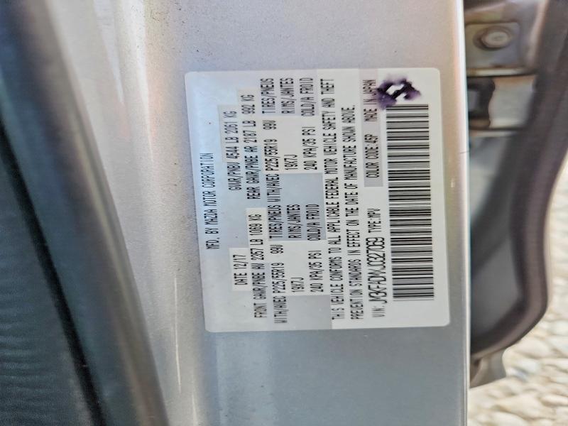 Продажа на аукционе авто 2018 Mazda Cx-5, vin: JM3KFADMXJ0327069, номер лота: 59355406