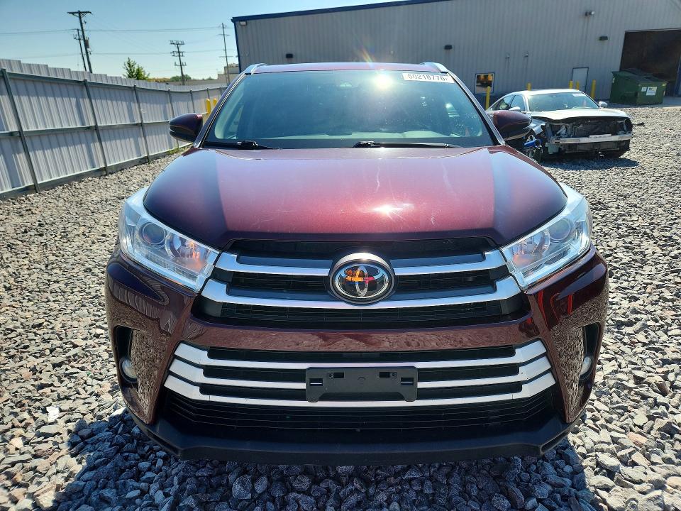 Aukcja sprzedaży 2019 Toyota Highlander, vin: 5TDJZRFH4KS970378, numer aukcji: 60218776