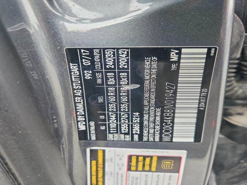 Продаж на аукціоні авто 2018 Mercedes-benz Glc, vin: WDC0G4KB8JV019427, номер лоту: 61757156