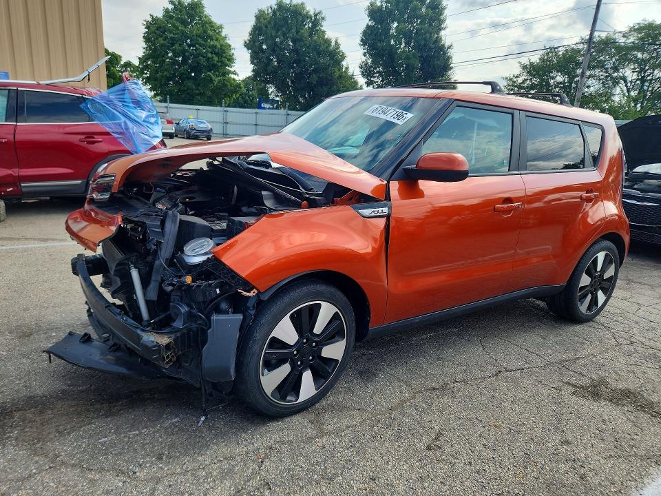 61947196 :رقم المزاد ، KNDJP3A56J7568225 vin ، 2018 Kia Soul مزاد بيع
