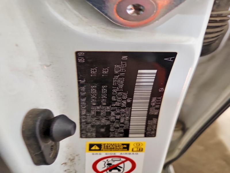 2019 Toyota Highlander მანქანა იყიდება აუქციონზე, vin: 5TDJZRFH9KS599332, აუქციონის ნომერი: 62506626