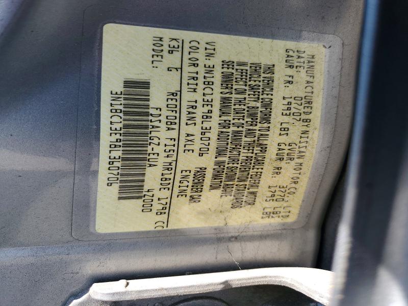 2008 Nissan Versa მანქანა იყიდება აუქციონზე, vin: 3N1BC13E98L360706, აუქციონის ნომერი: 61722666