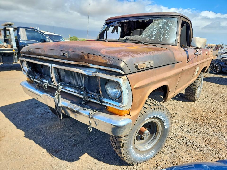 Auction sale of the 1972 Ford F100 Series, vin: F11YRP24372, lot number: 60682836