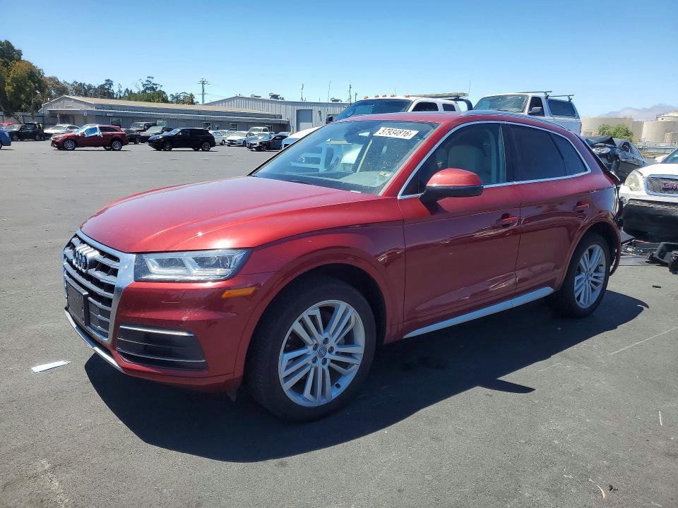 Продажа на аукционе авто 2018 Audi Q5, vin: WA1BNAFY4J2165224, номер лота: 57934816